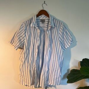 G.H. Bass & Co. Striped Button Up